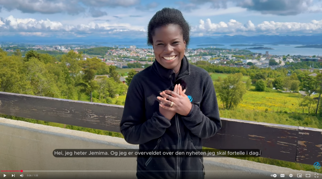 Jemima blant Norges 40 under 40 – vi er utrolig stolte!